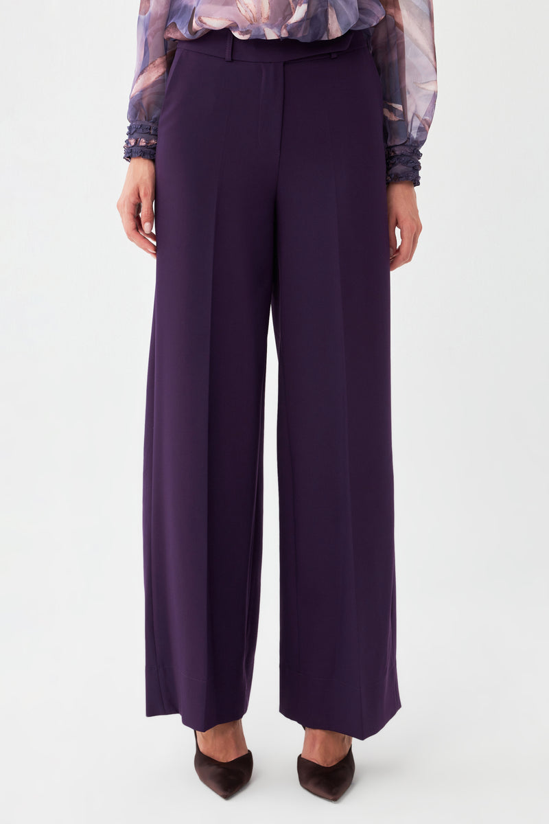 Yüksek Bel Geniş Paça Pantolon