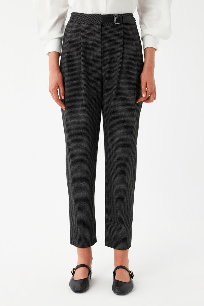 Desenli Dar Paça Pantolon