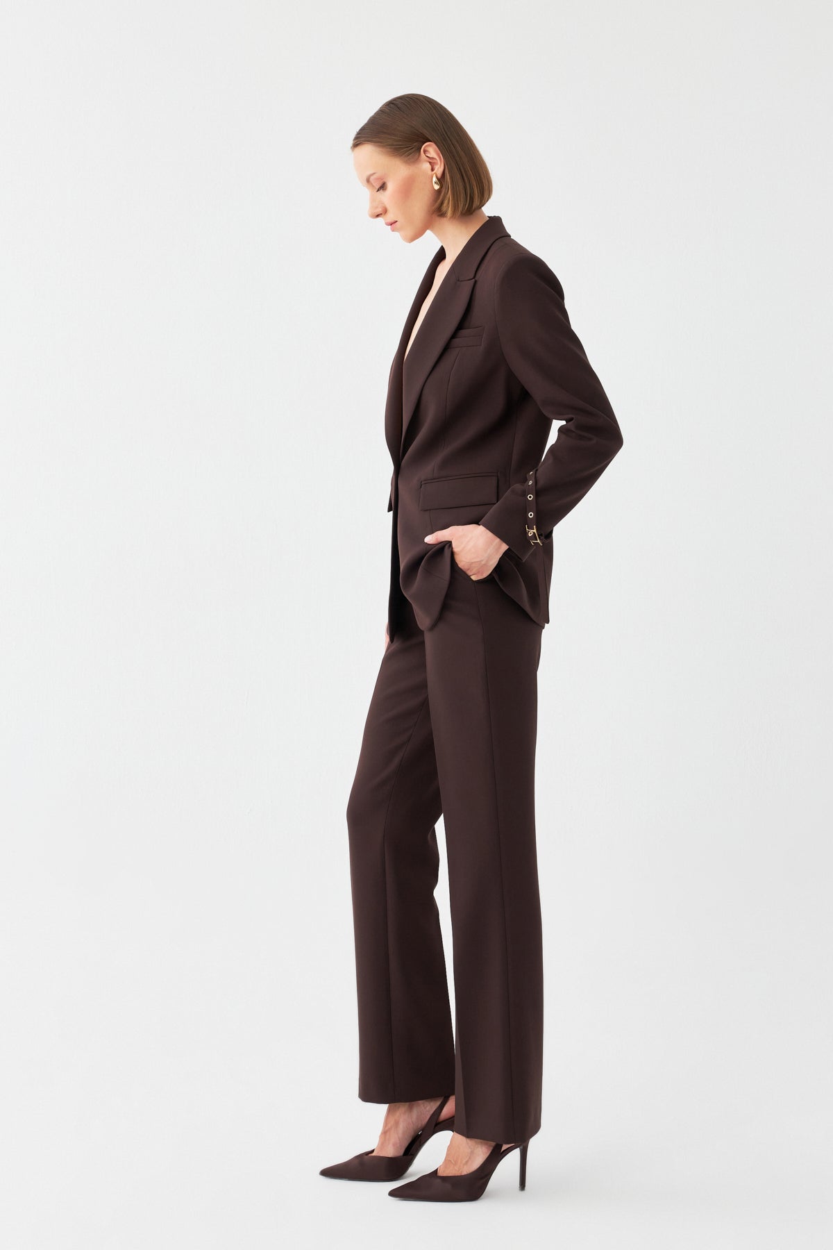 Tek Düğmeli Blazer Takım