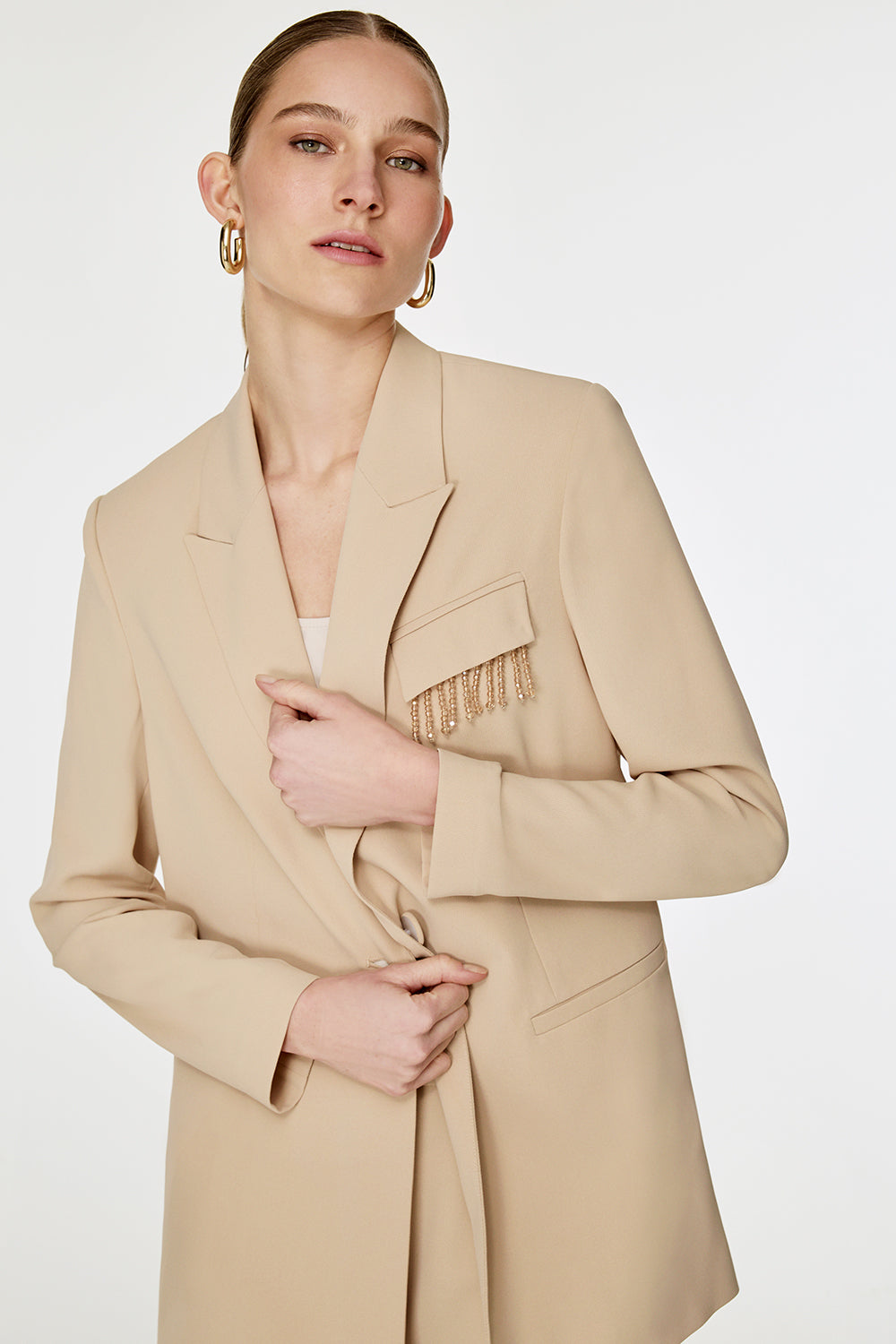 Cep Aksesuarlı Ceket