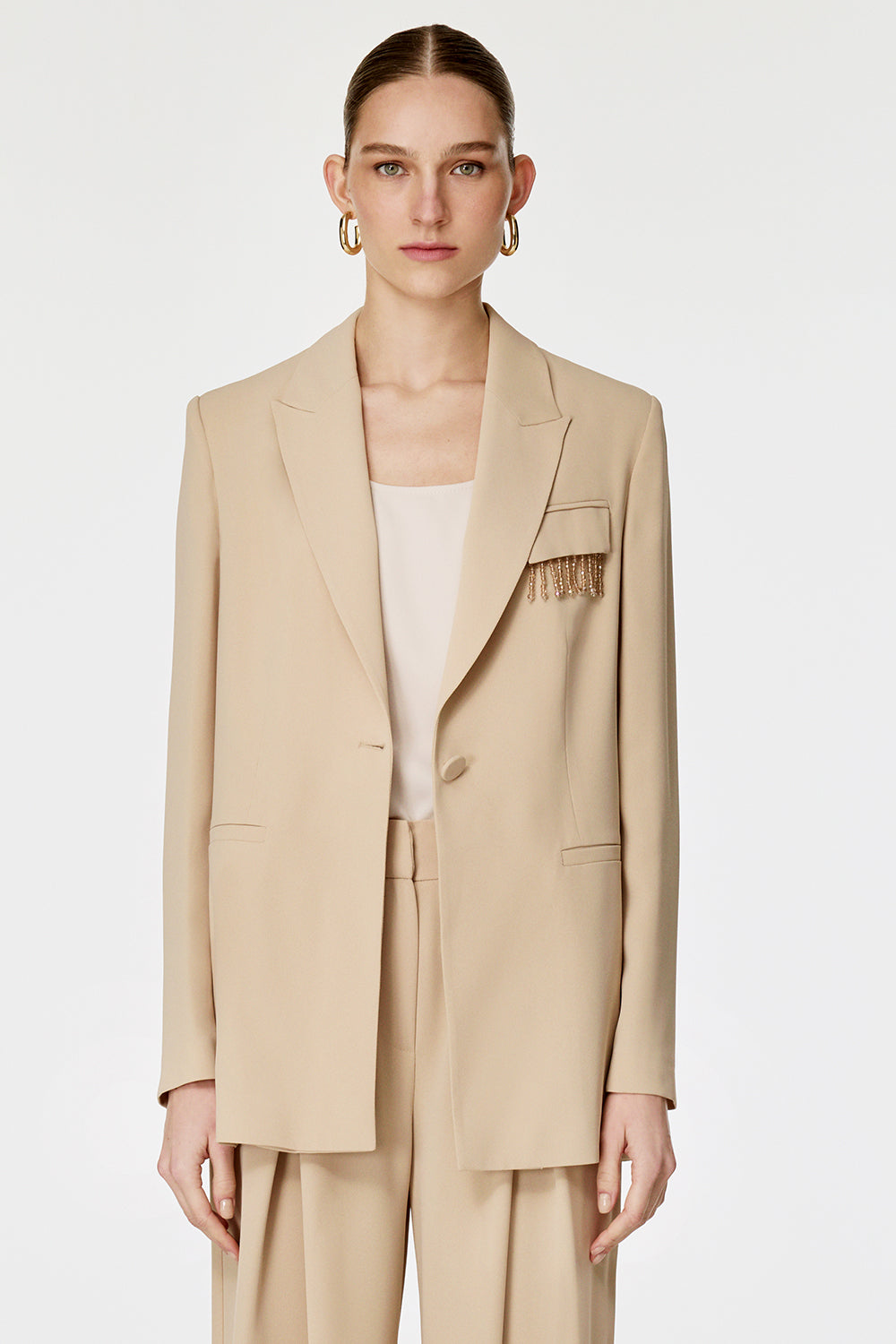 Cep Aksesuarlı Ceket