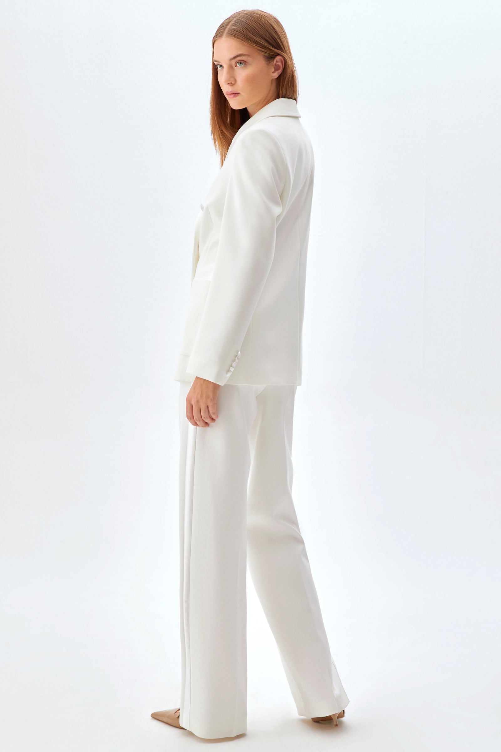 Cepli Kruvaze Ceket Pantolon Takım