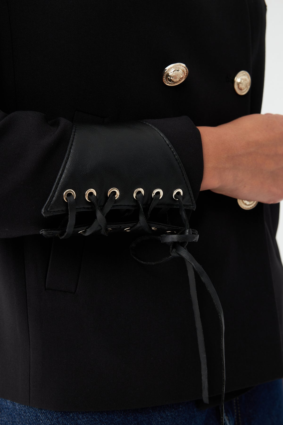 Çift Sıra Düğmeli Ceket