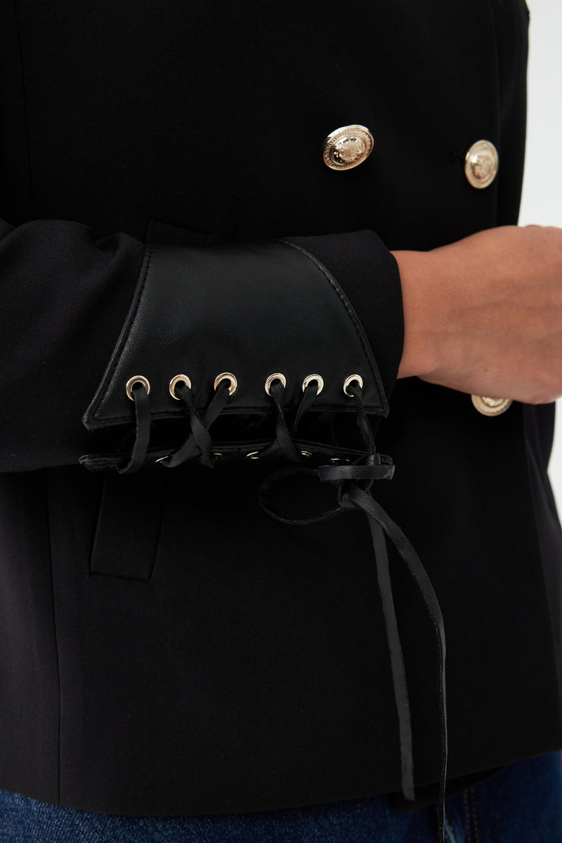 Çift Sıra Düğmeli Ceket