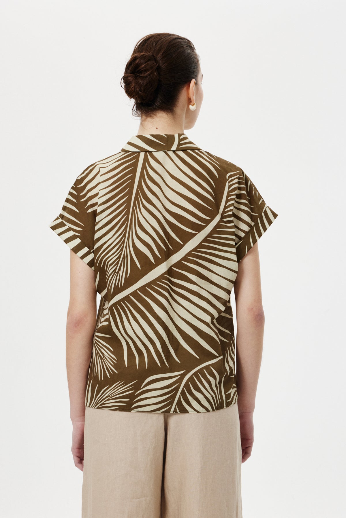 Desenli Regular Bluz