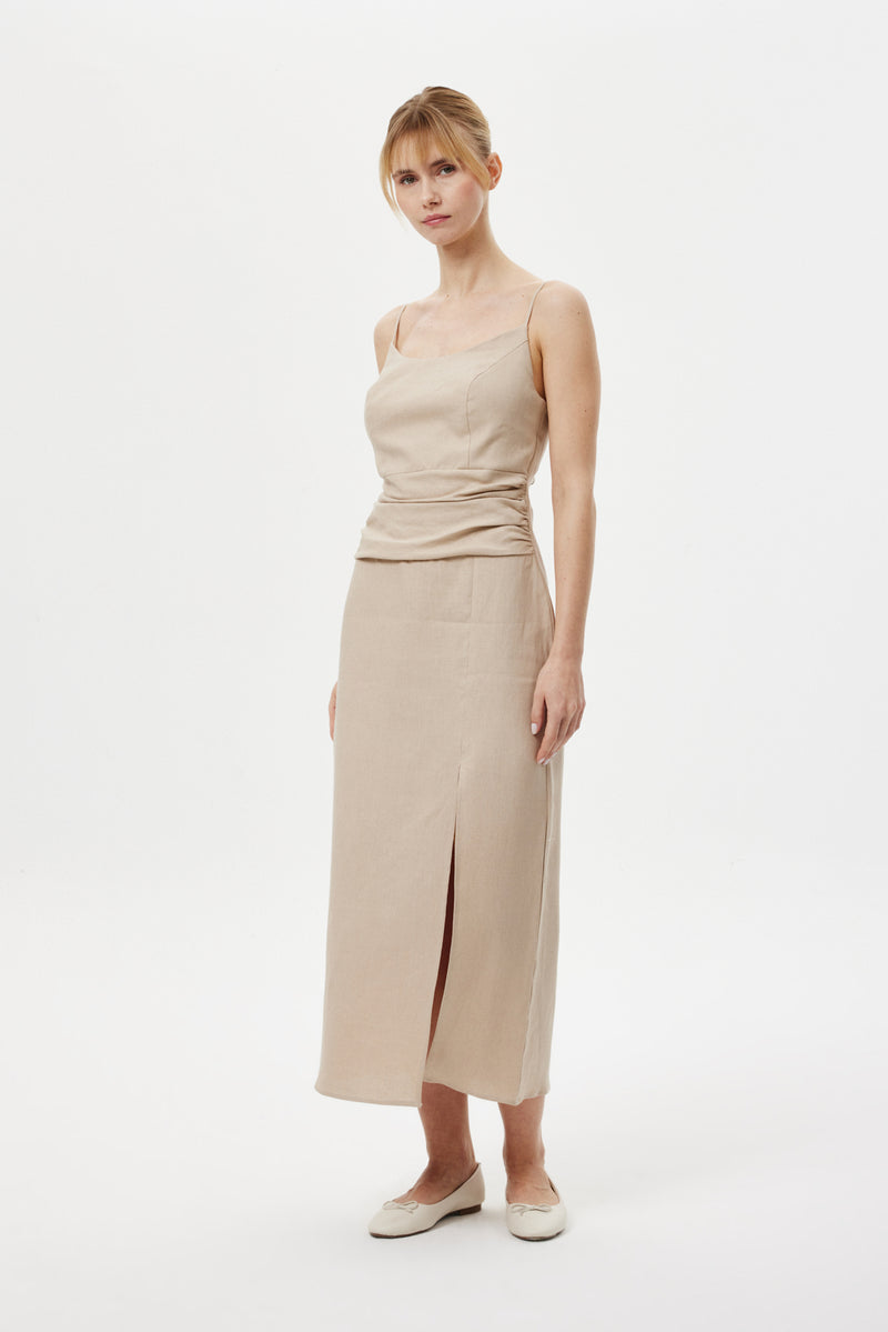 Drapeli Casual Elbise