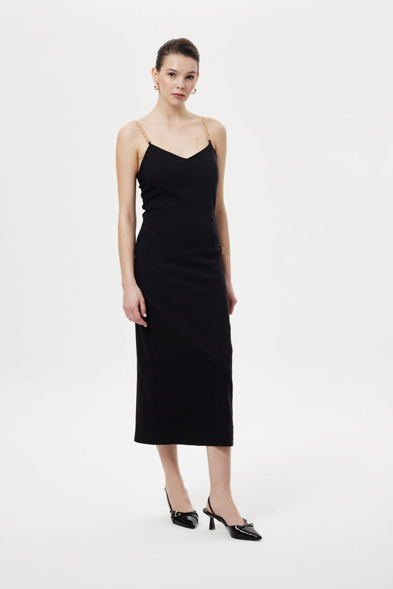 Cut-Out Kamisol Elbise