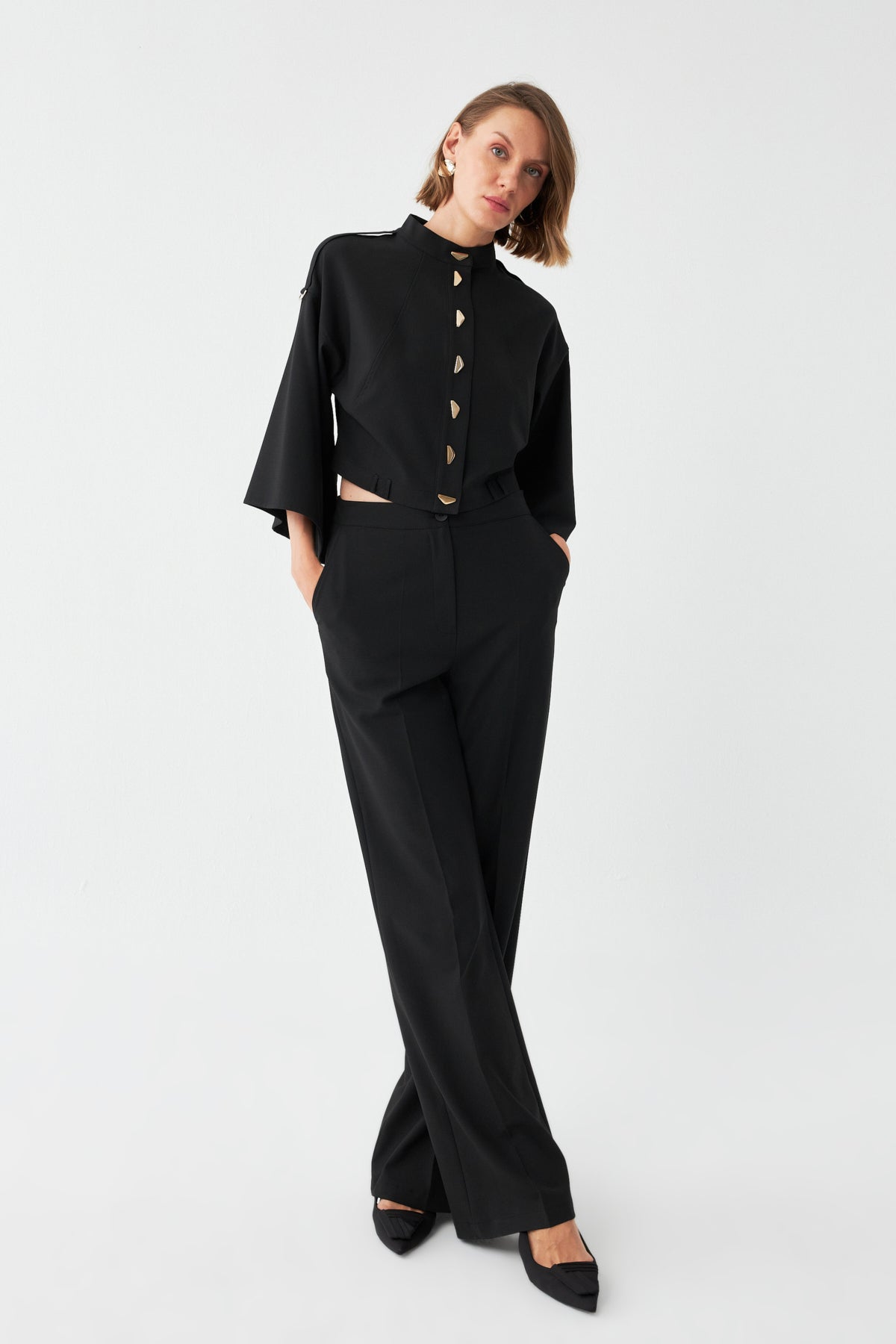 Geniş Kollu Bomber Takım