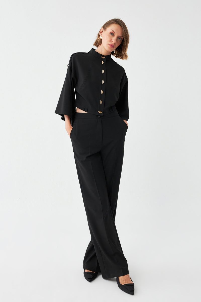 Geniş Kollu Bomber Takım