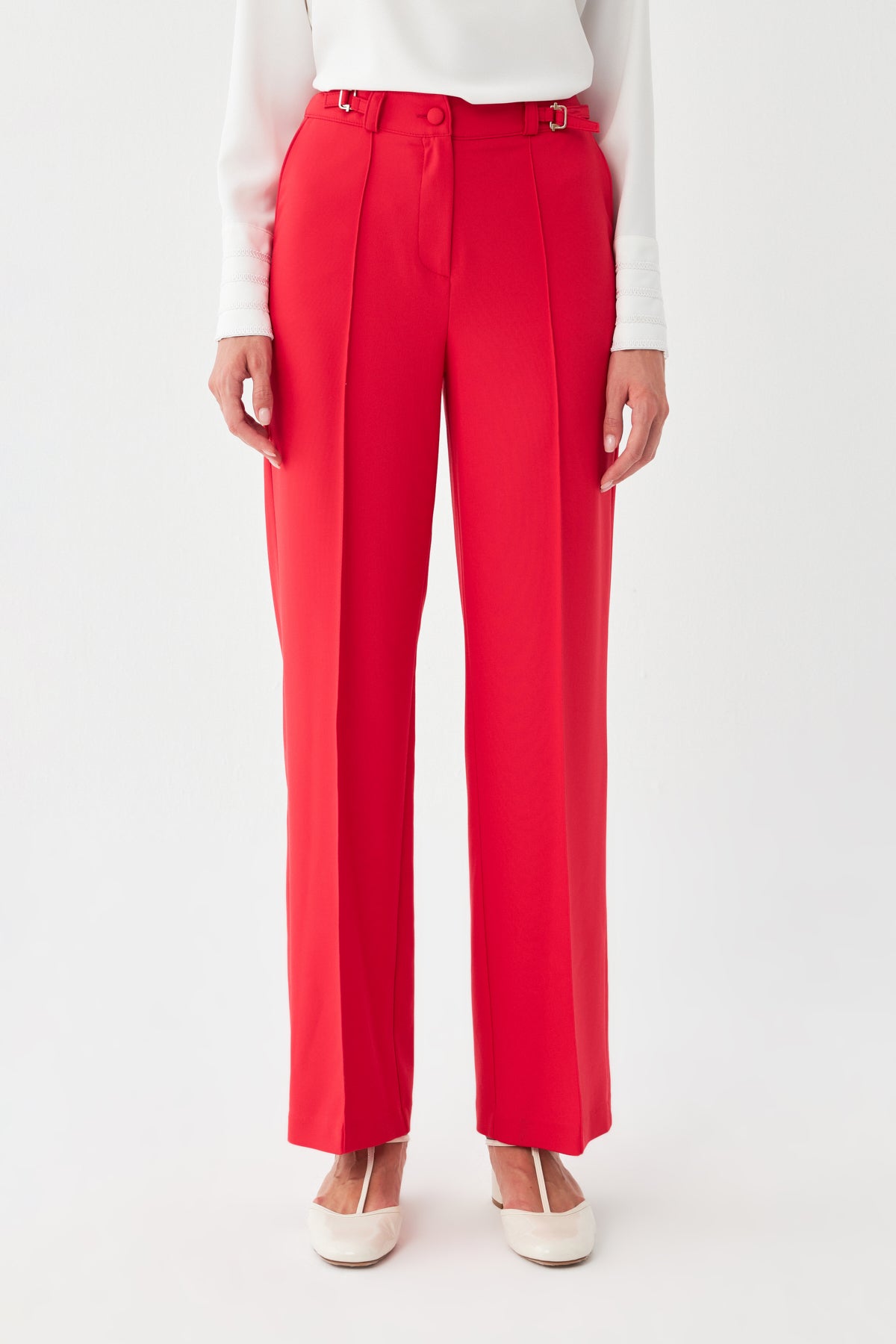 Yüksek Bel Geniş Paça Pantolon