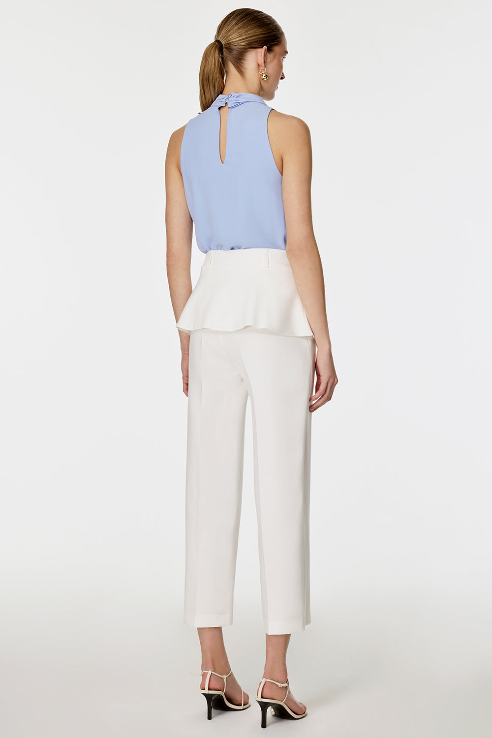 Çıkarılabilir Kemerli Pantolon EKRU