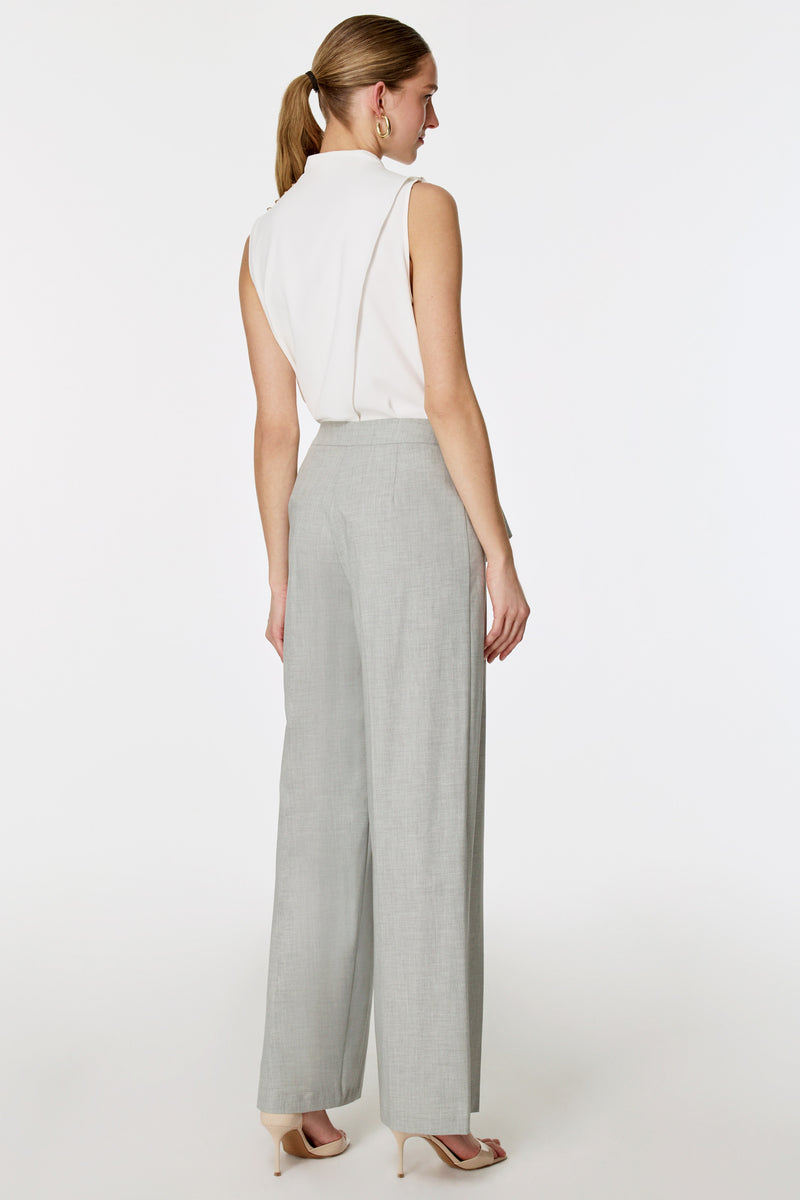 Çıkarılabilir Kuşaklı Pantolon GRİ