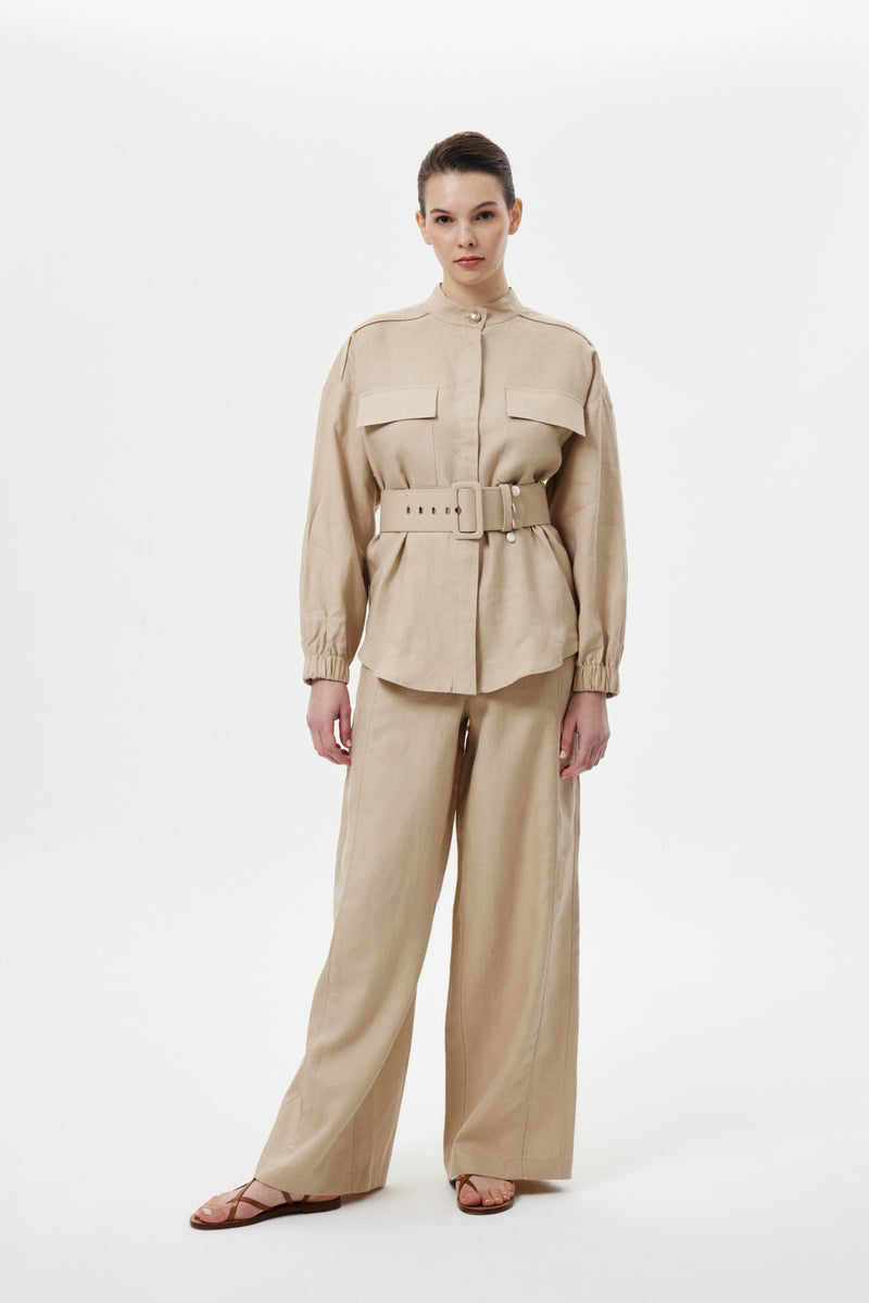 Kemerli Casual Takım