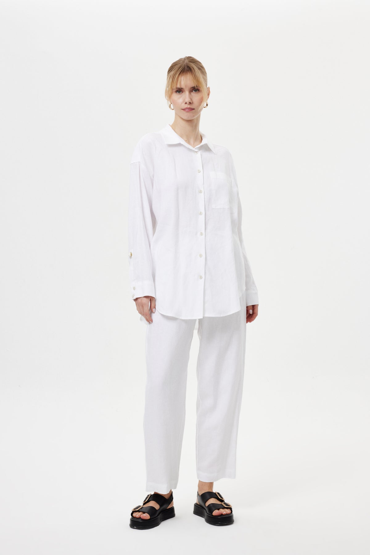 Regular-Fit Takım BEYAZ