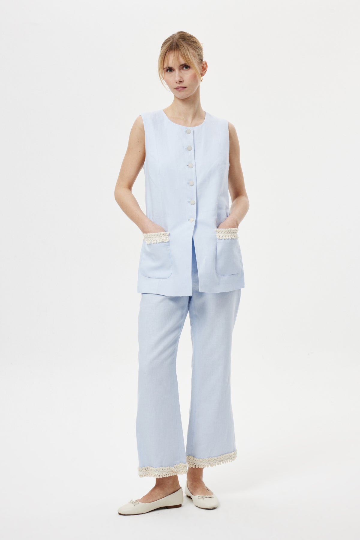 Flare Püsküllü Takım