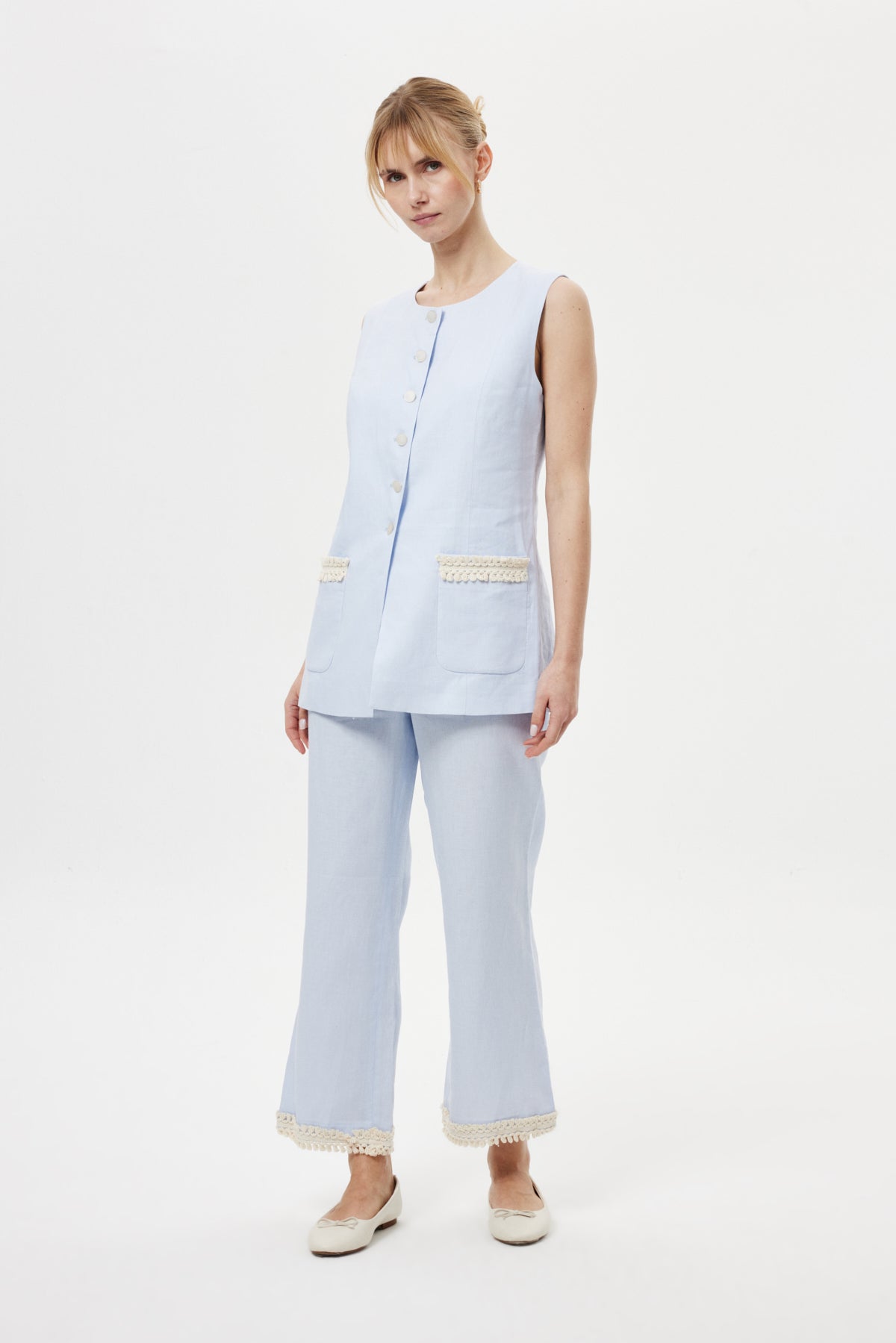 Flare Püsküllü Takım