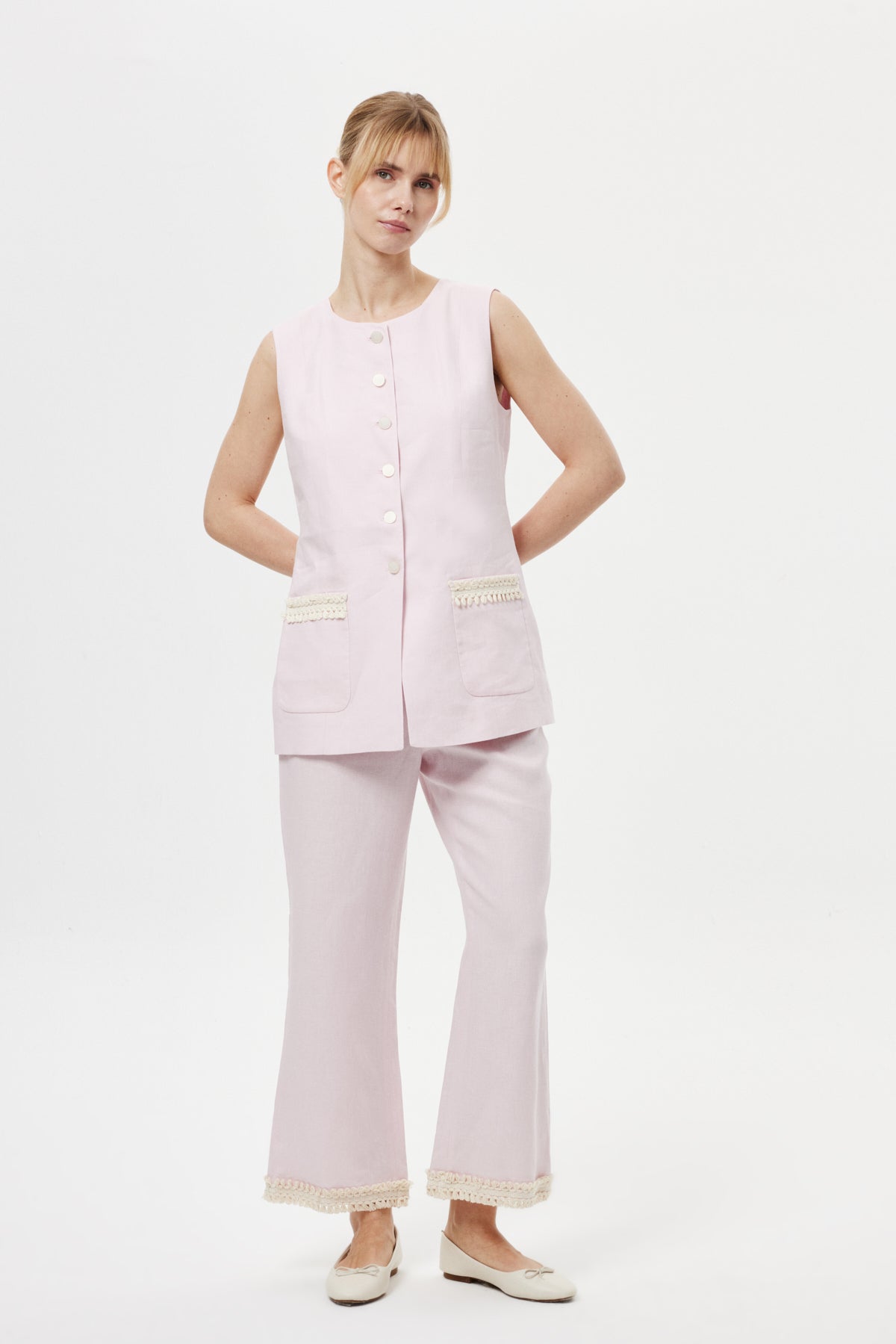 Flare Püsküllü Takım