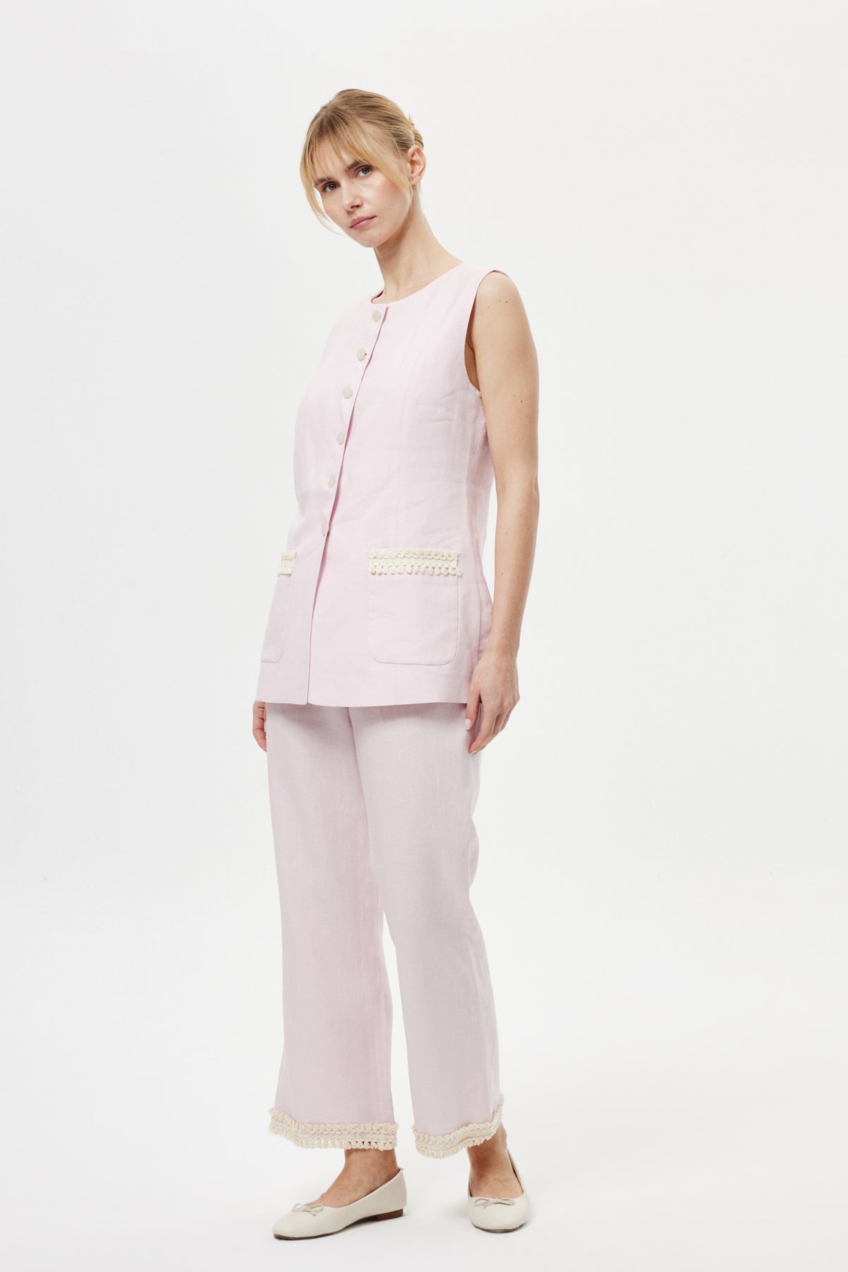 Flare Püsküllü Takım