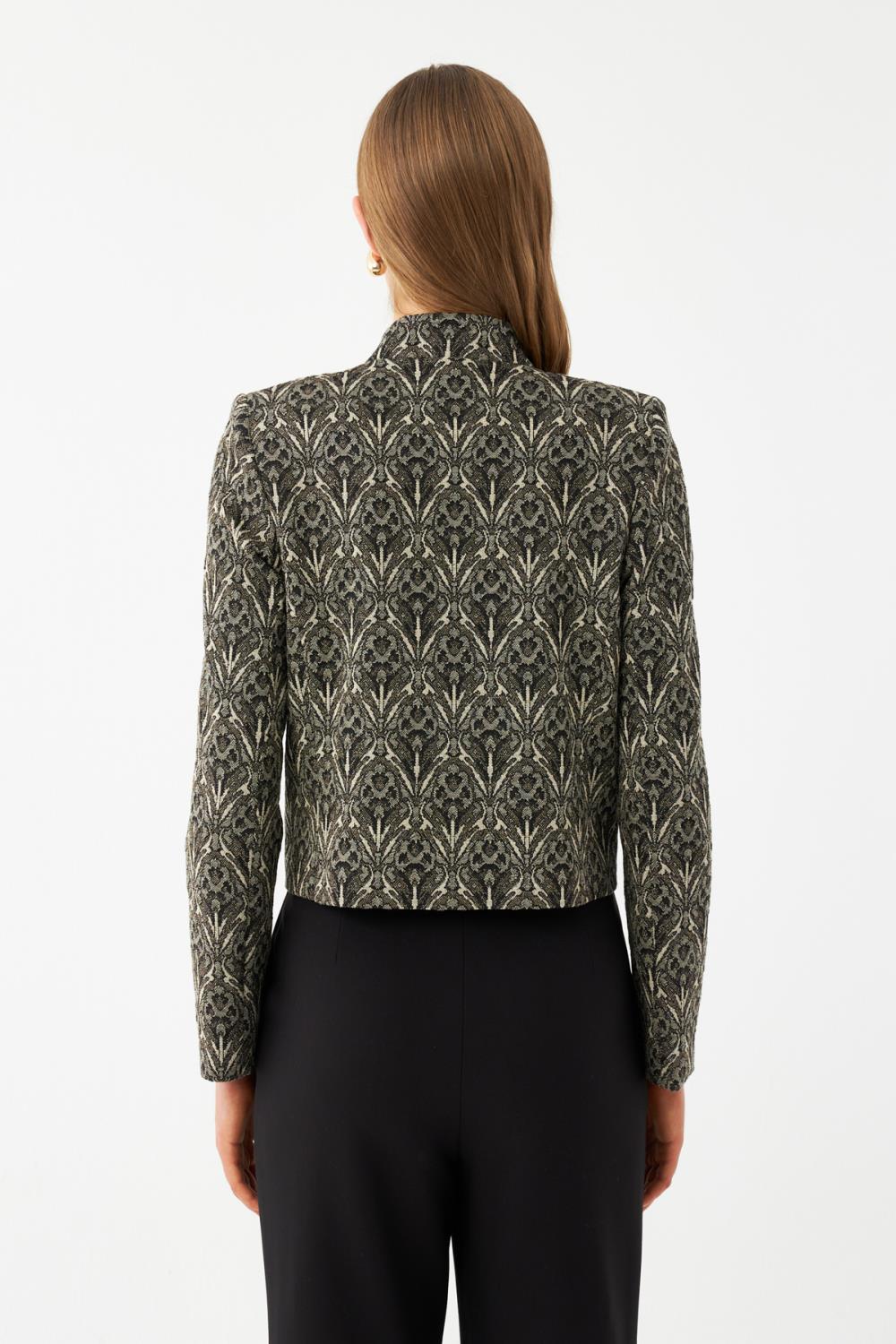 Düğmeli Blazer Ceket