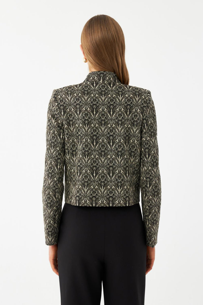 Düğmeli Blazer Ceket