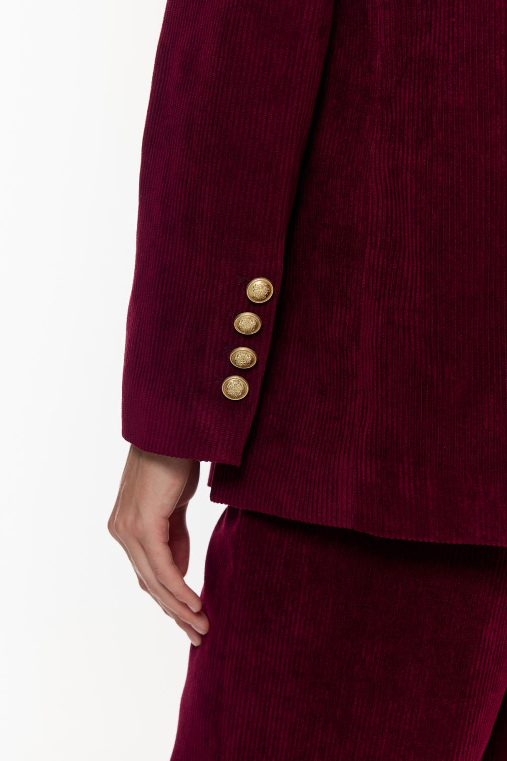 Çift Düğmeli Blazer Ceket