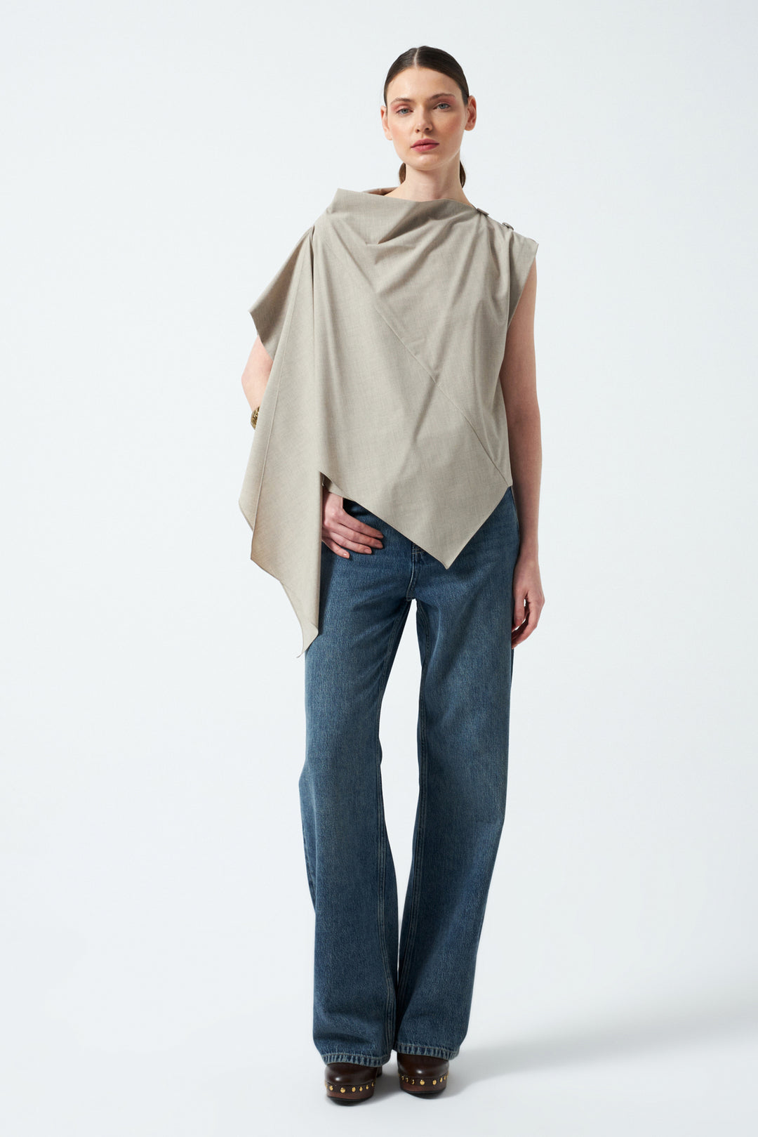 1YA2BL0044 - 117 BLUZ BEJ