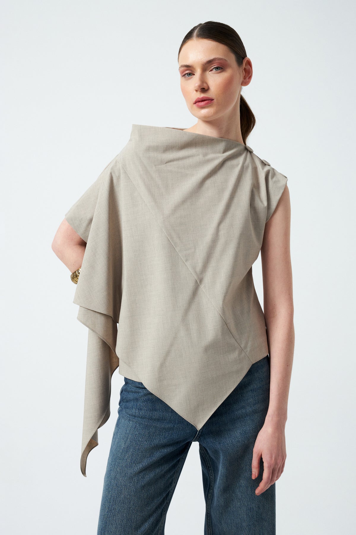 1YA2BL0044 - 117 BLUZ BEJ