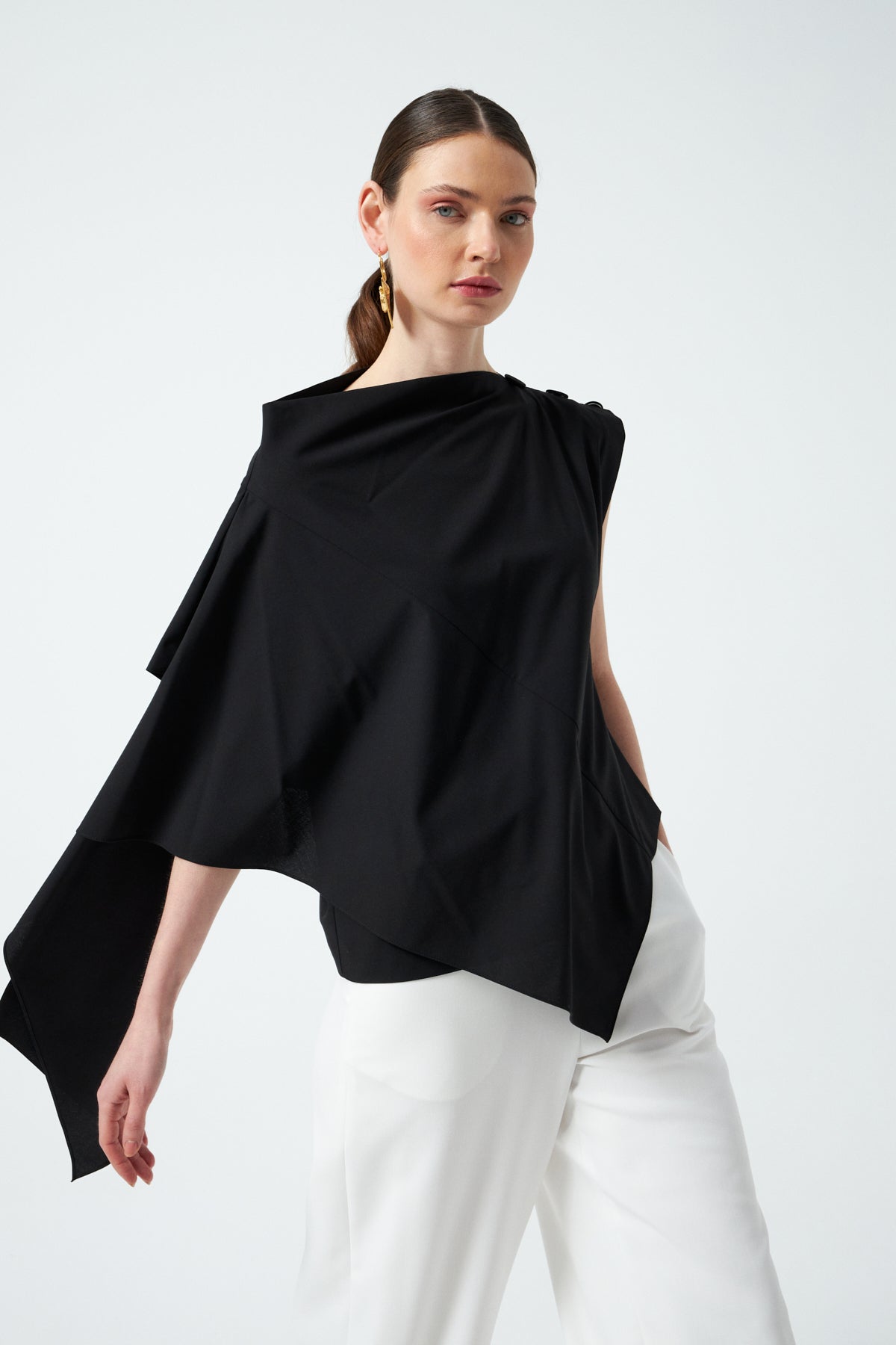 1YA2BL0044 - 117 BLUZ SİYAH