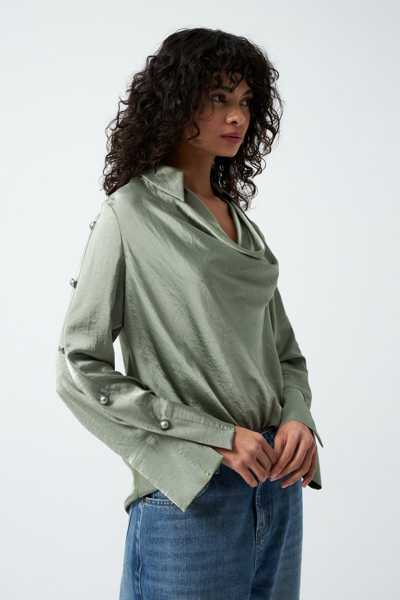 1YA2BL0048 - 56 BLUZ MİNT