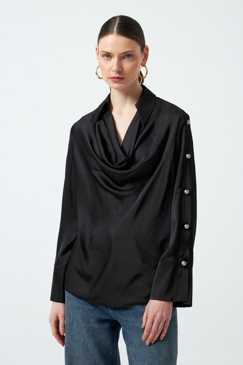 1YA2BL0048 - 56 BLUZ SİYAH