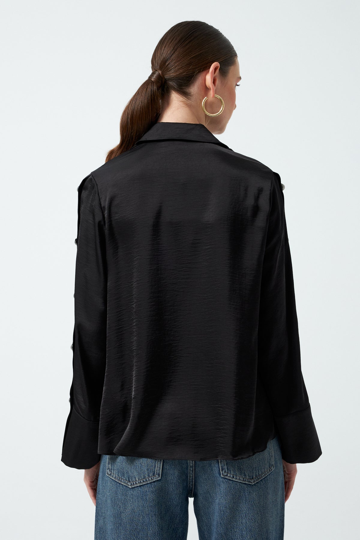 1YA2BL0048 - 56 BLUZ SİYAH