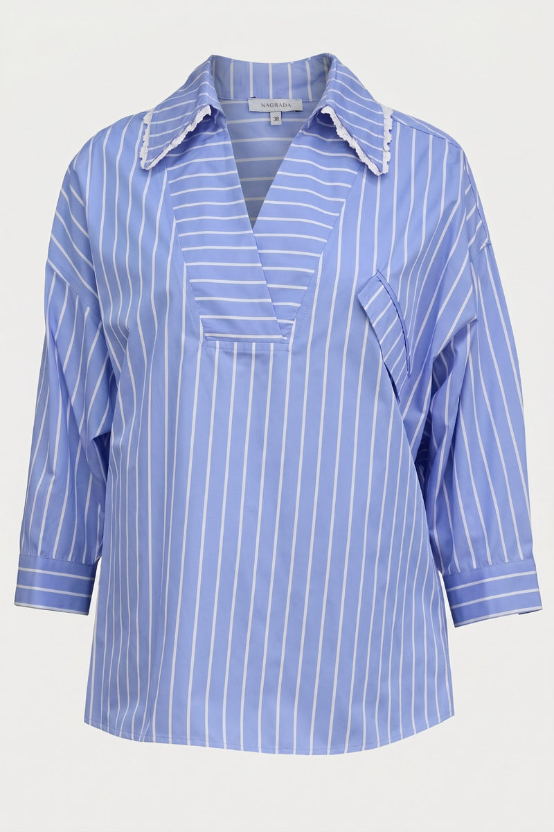 1YA2BL0056 - 350 BLUZ MAVİ