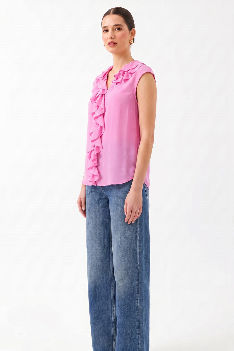 1YA2BL0091 - 094 BLUZ PEMBE