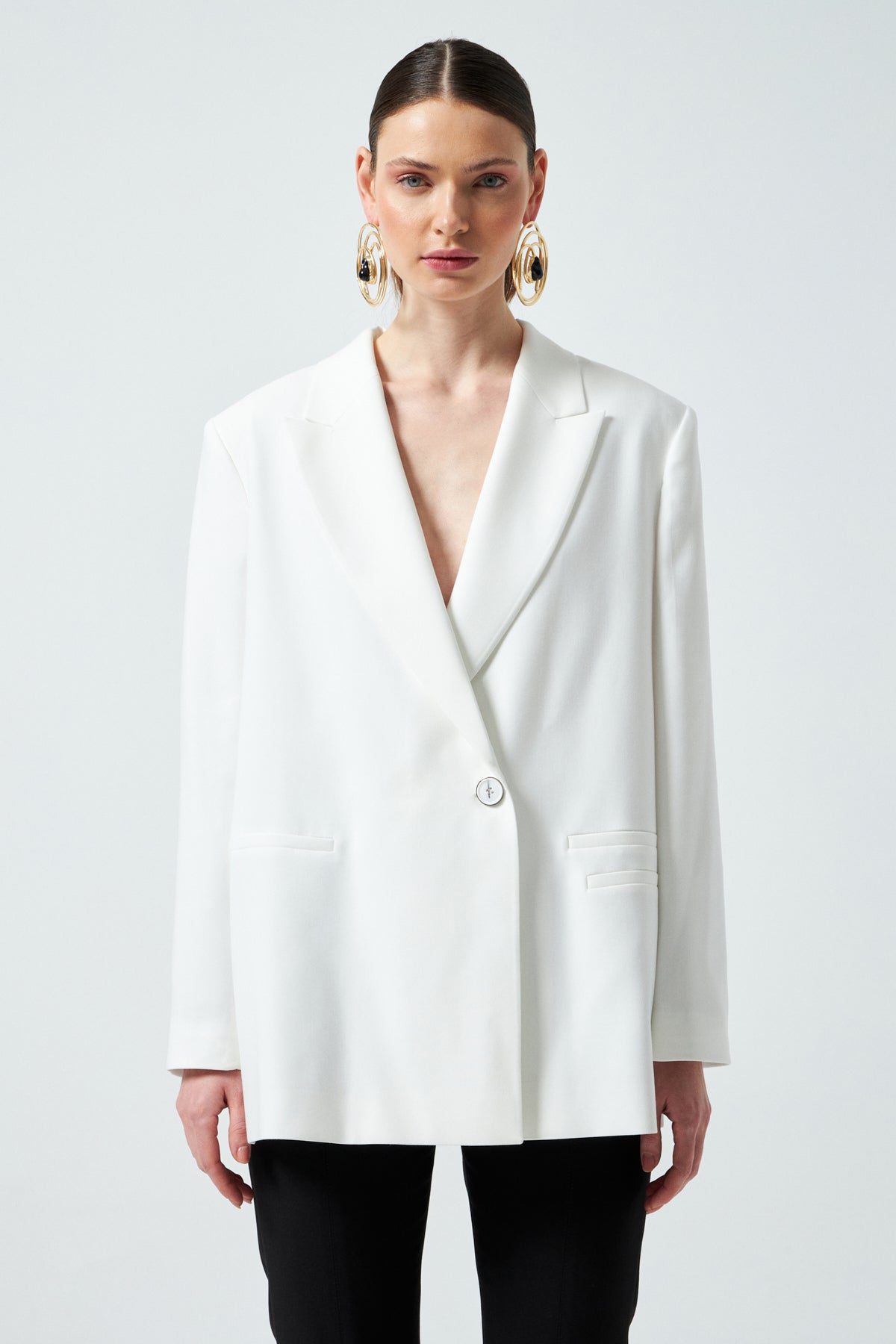 1YA2CK0033 - 318 CEKET EKRU