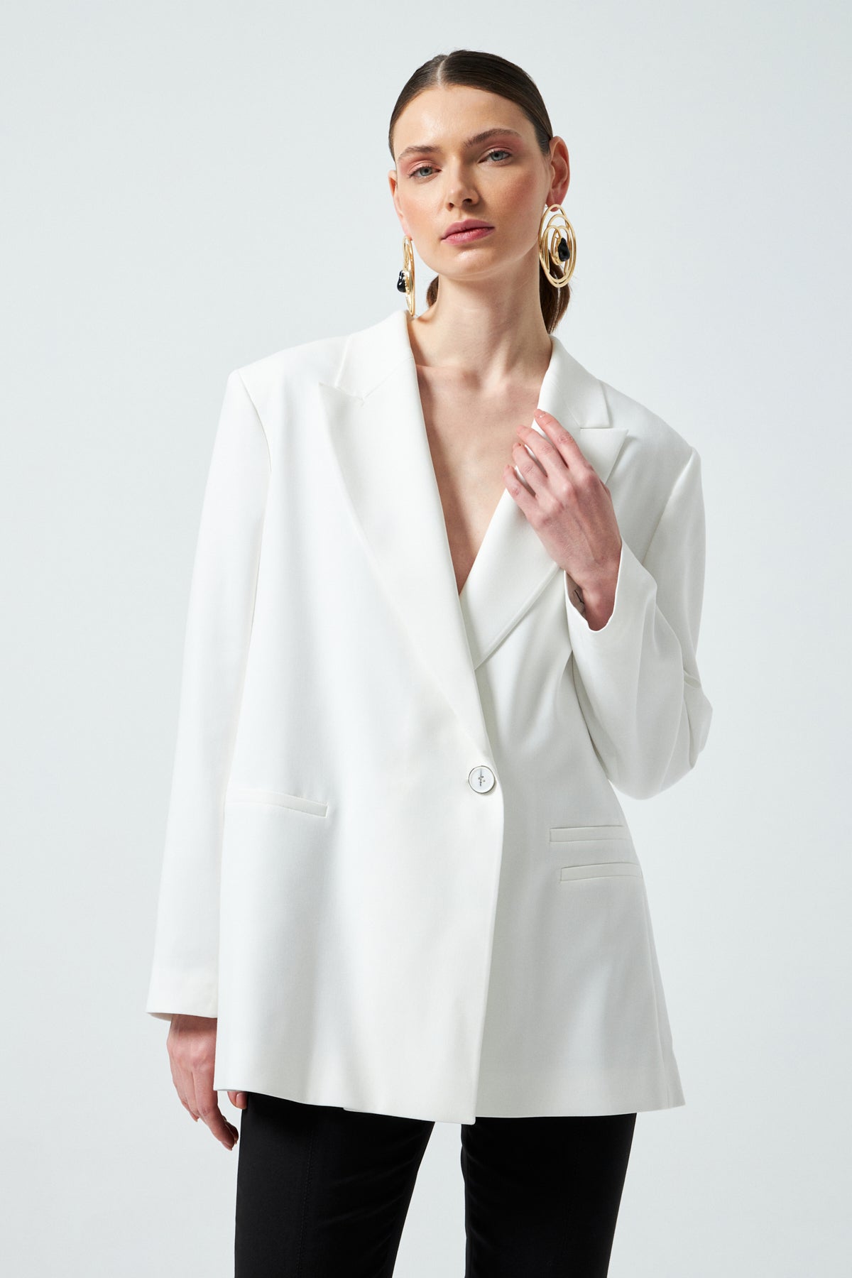 1YA2CK0033 - 318 CEKET EKRU