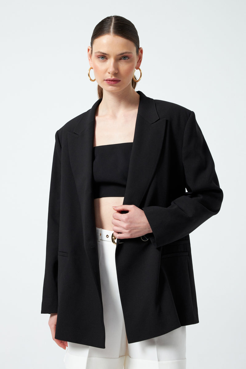 1YA2CK0033 - 318 CEKET SİYAH