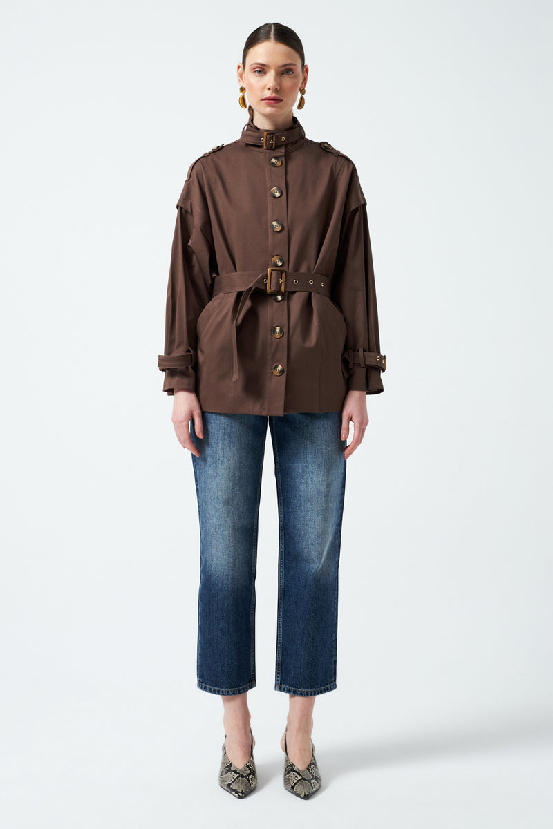 1YA2CK0035 - 317 CEKET KAHVERENGİ