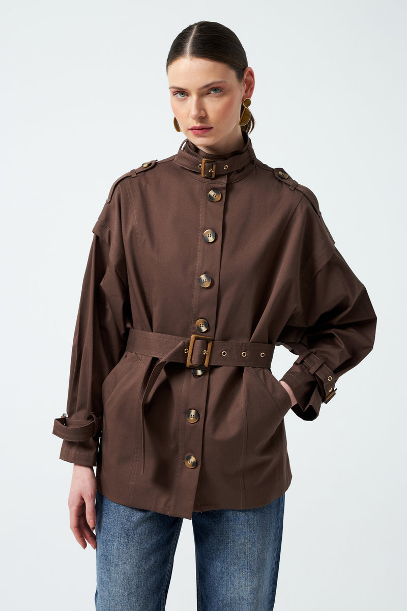 1YA2CK0035 - 317 CEKET KAHVERENGİ