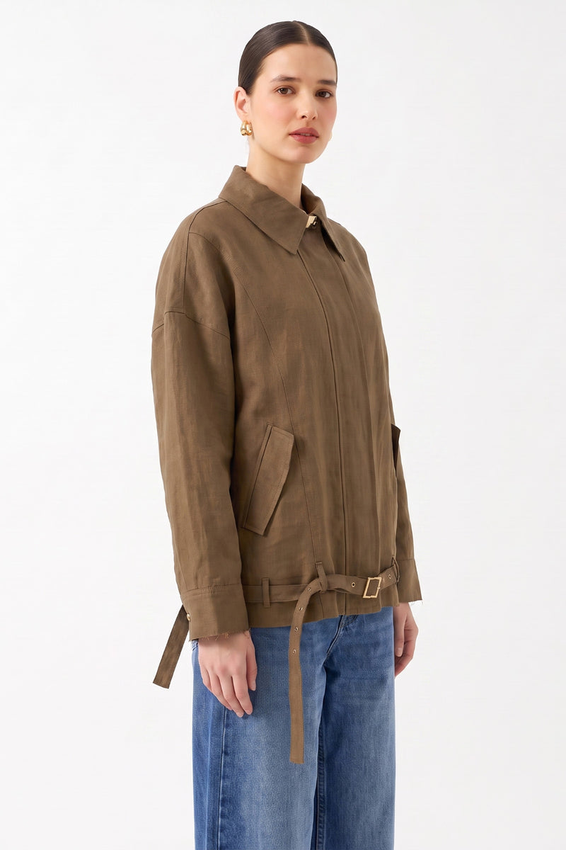 1YA2CK0060 - 369 CEKET KAHVERENGİ
