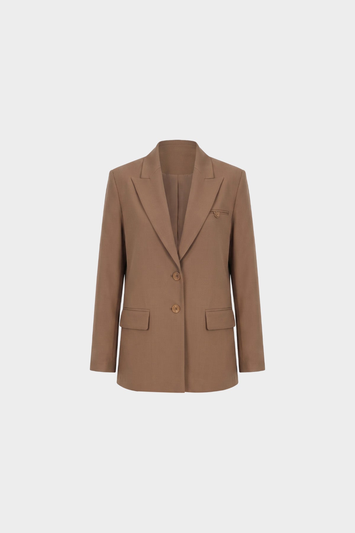 Klasik Kesim Blazer Ceket CAMEL