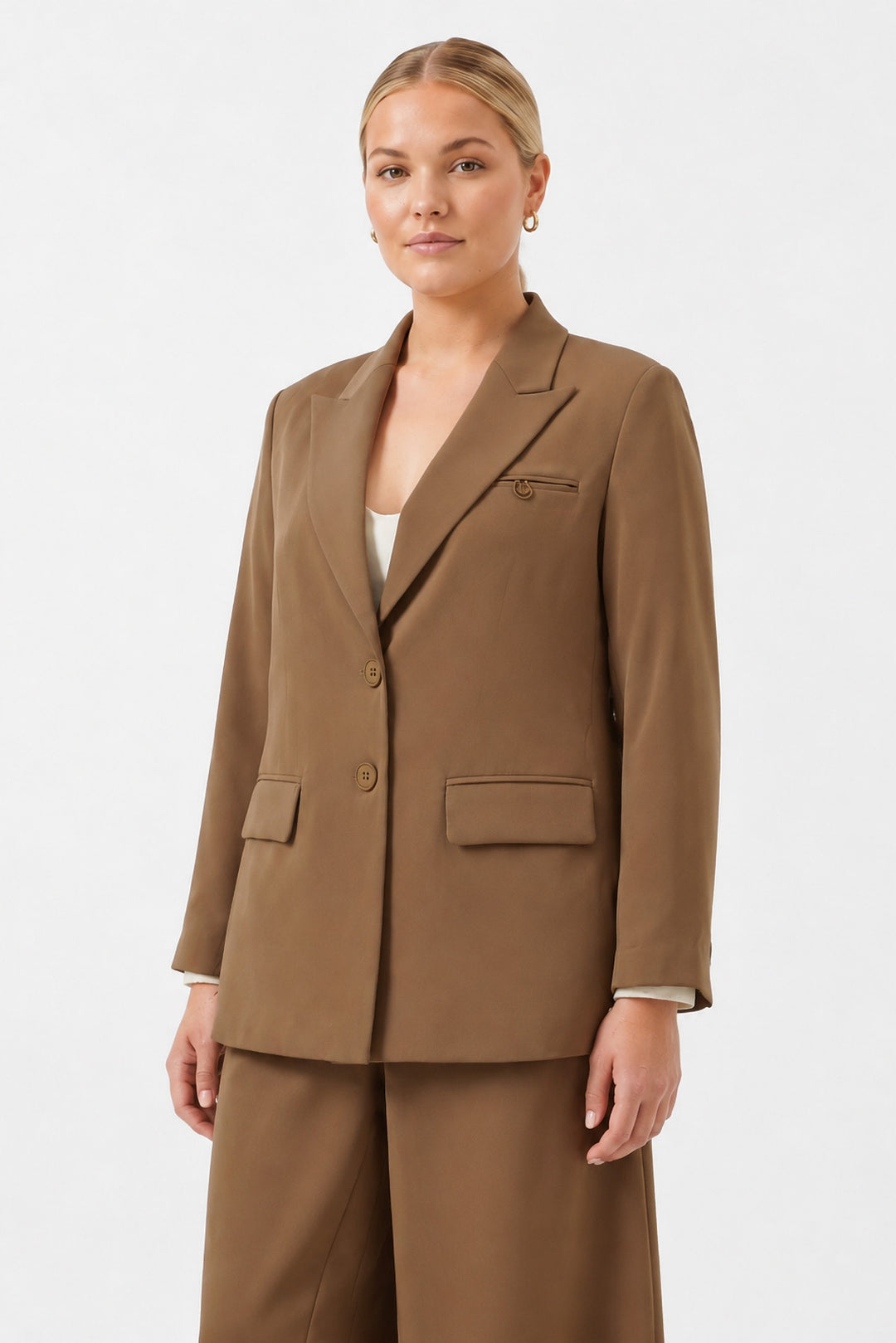 1YA2CK0070 - 096 CEKET CAMEL