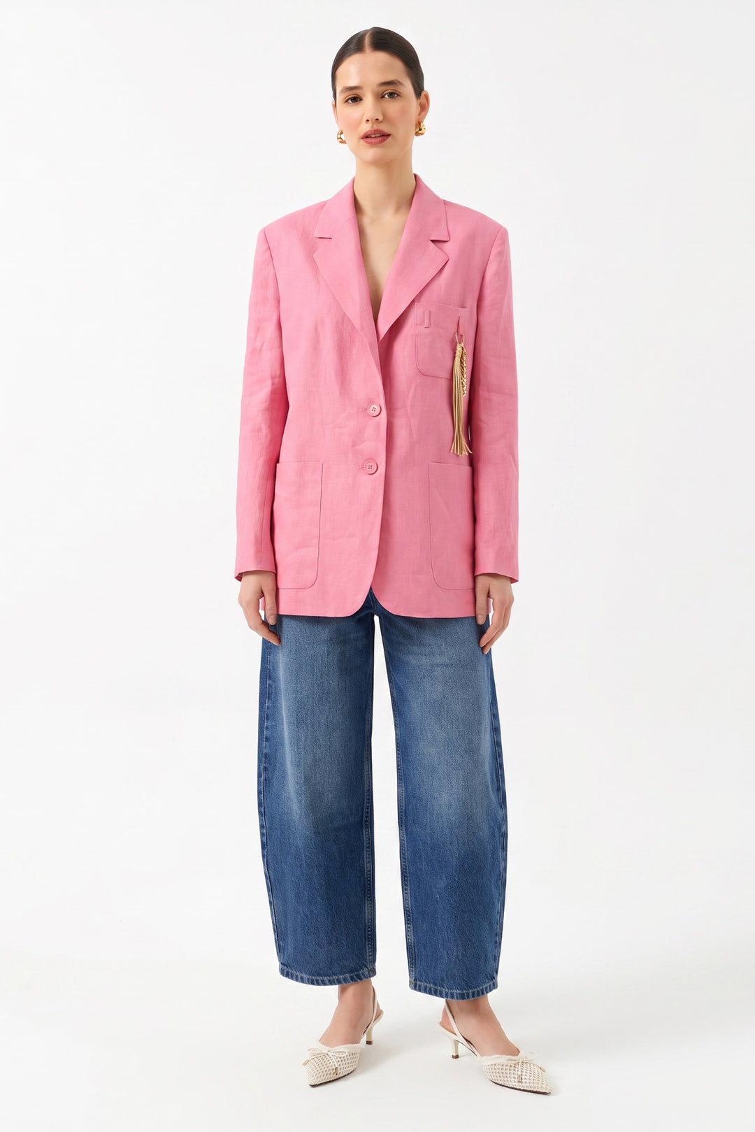 1YA2CK0079 - 305 CEKET PEMBE