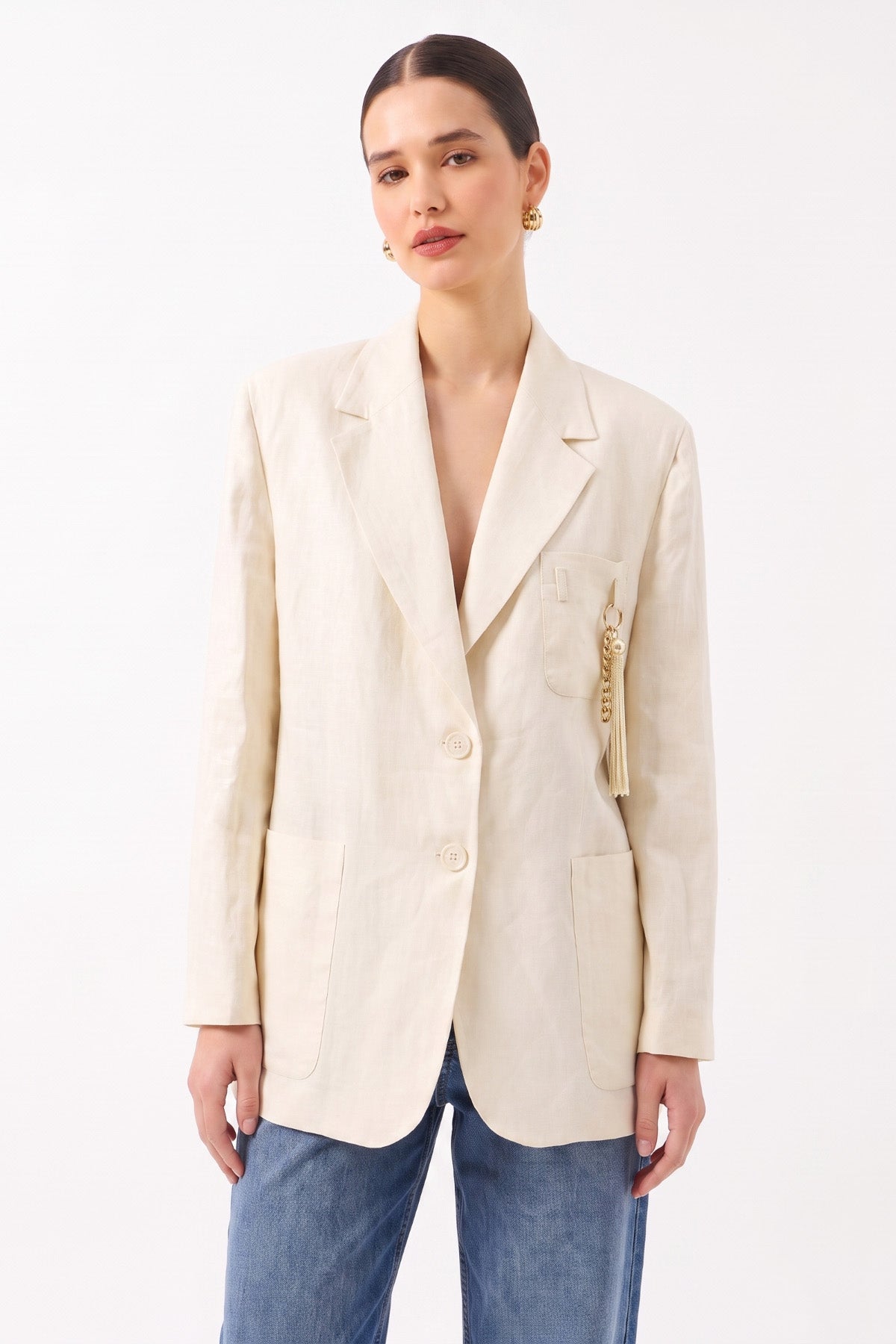 1YA2CK0079 - 305 CEKET VANİLYA
