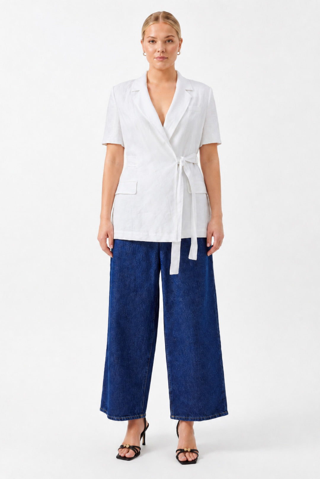 1YA2CK0080 - 305 CEKET BEYAZ