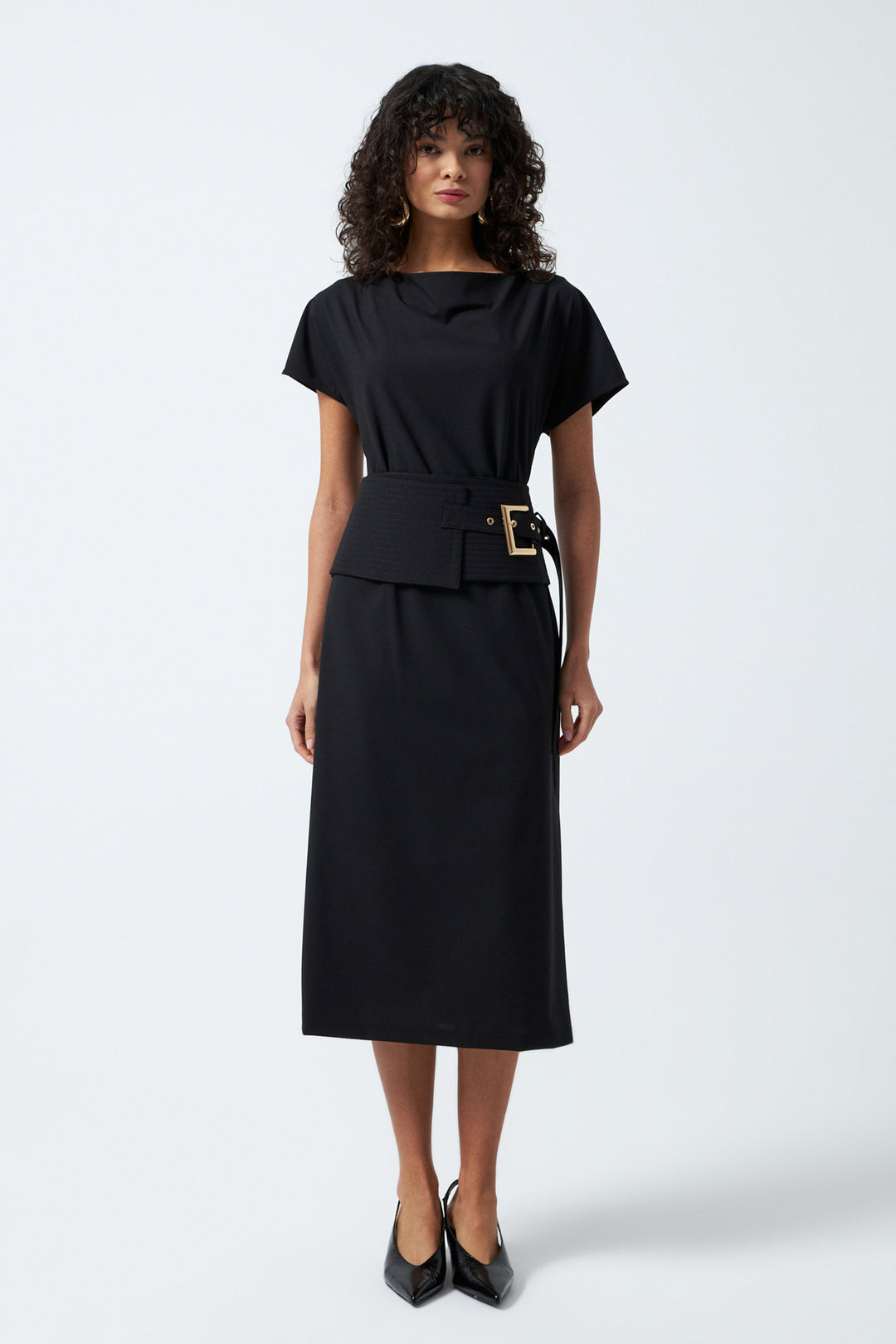 1YA2EL0068 - 117 ELBİSE SİYAH