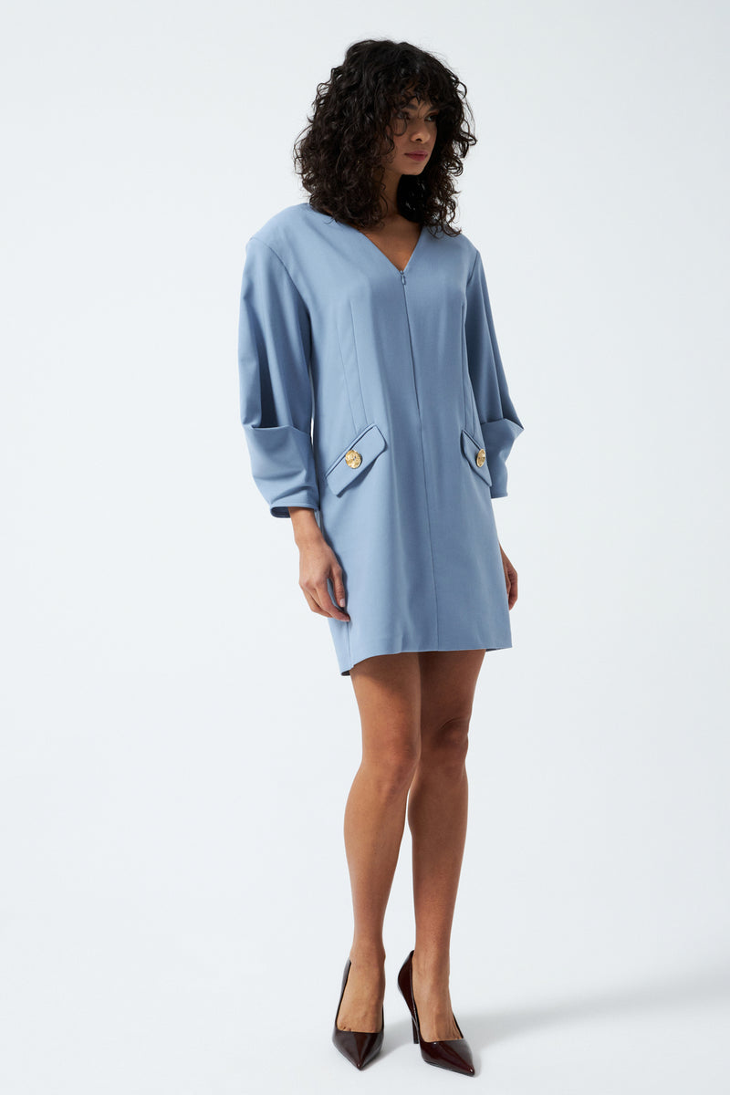 1YA2EL0071 - 318 ELBİSE MAVİ