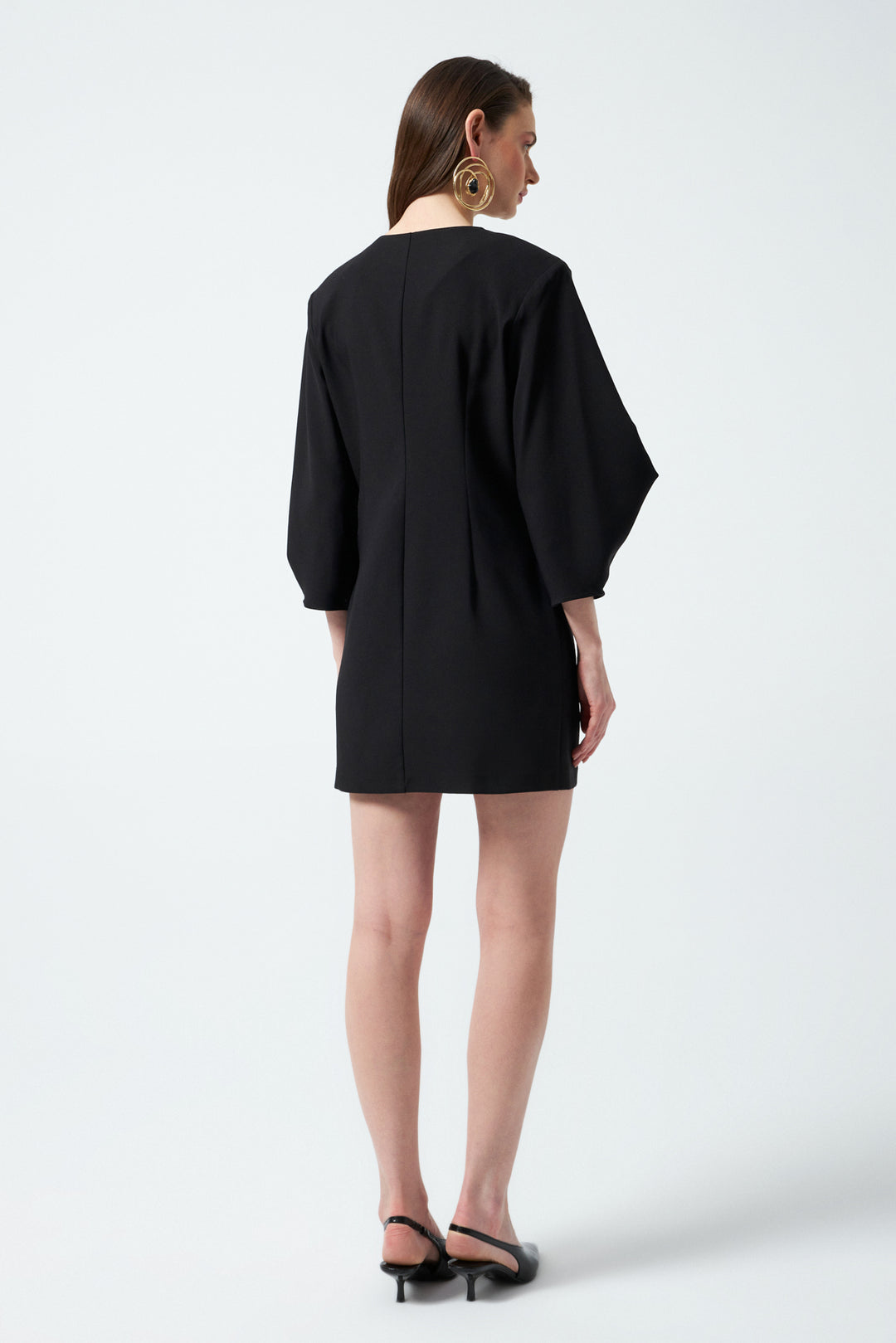 1YA2EL0071 - 318 ELBİSE SİYAH