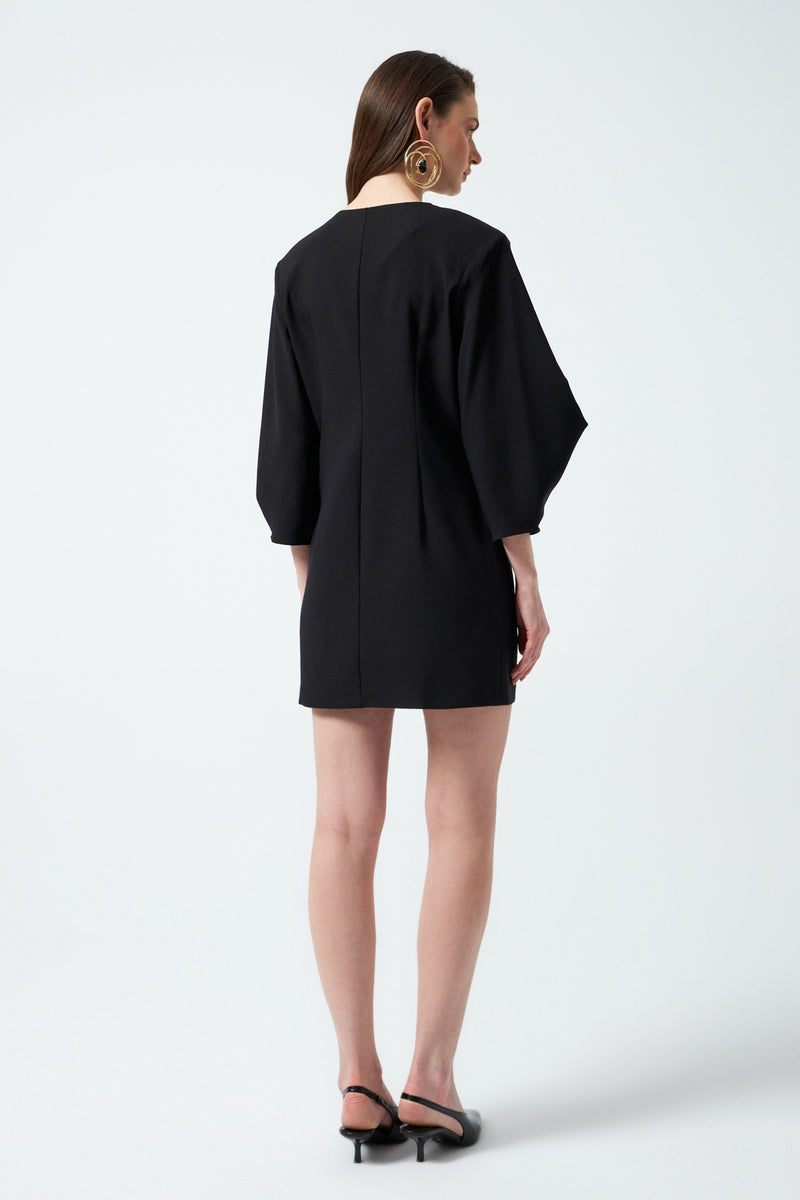 1YA2EL0071 - 318 ELBİSE SİYAH