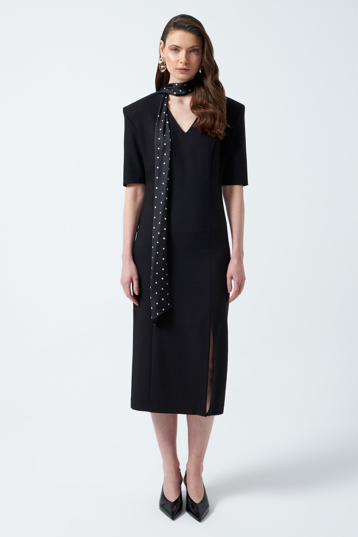 1YA2EL0072 - 318 ELBİSE SİYAH