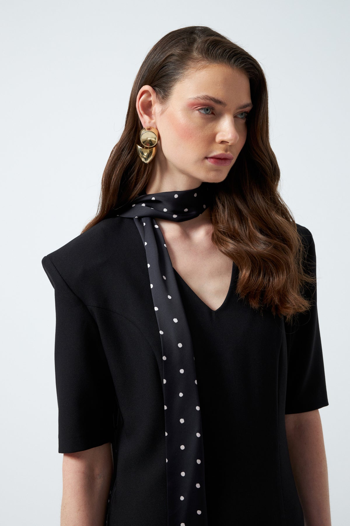 1YA2EL0072 - 318 ELBİSE SİYAH